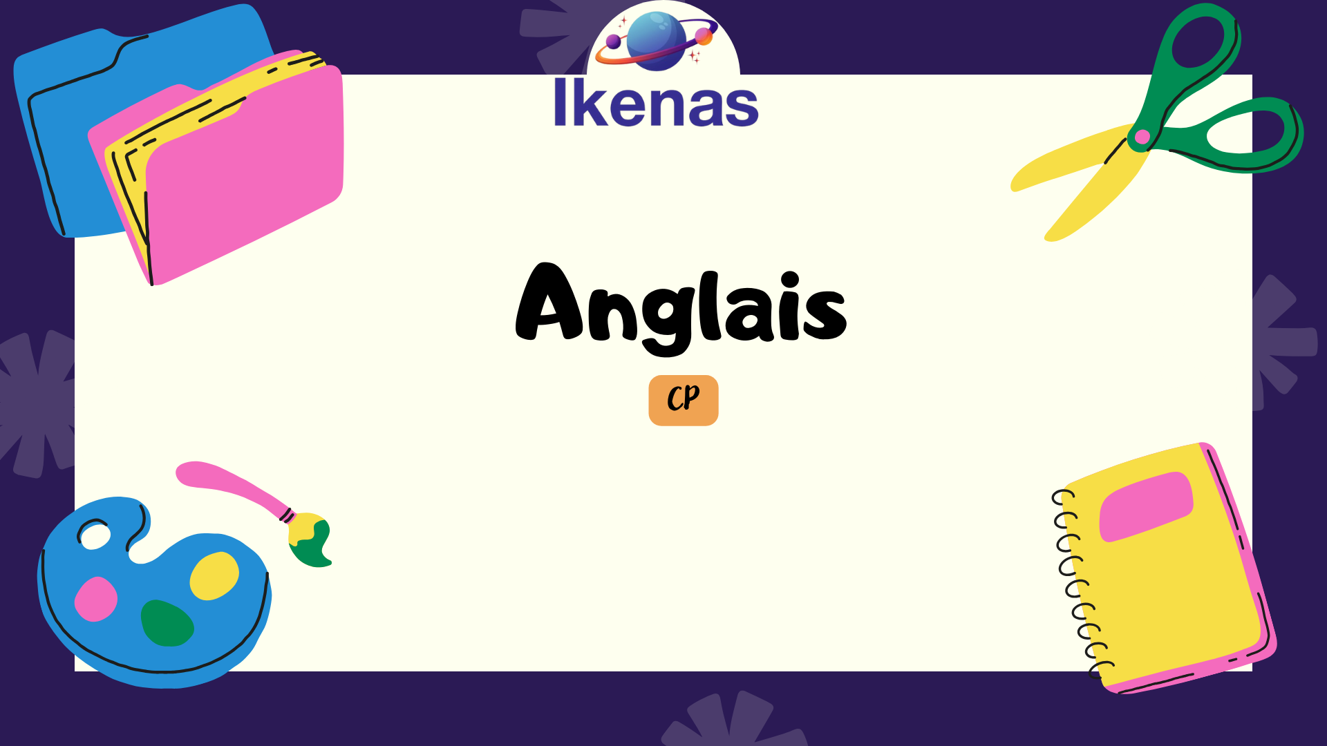 Anglais CP An